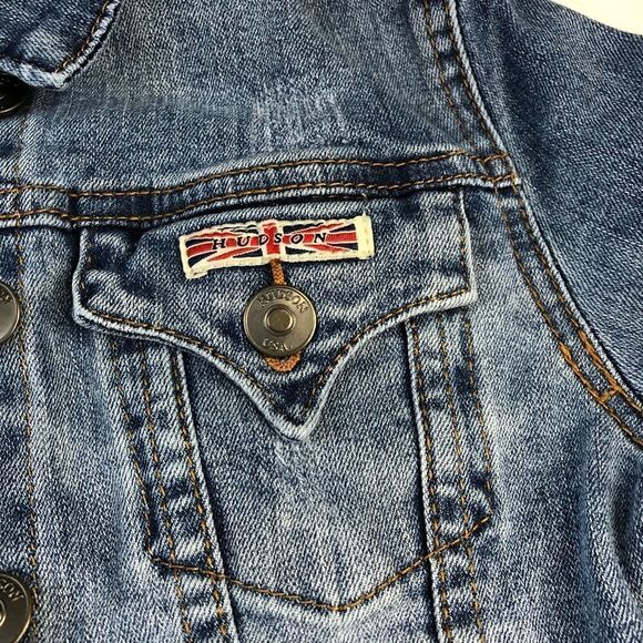 HUDSON DENIM TRUCKER JACKET - Picture 3 of 8